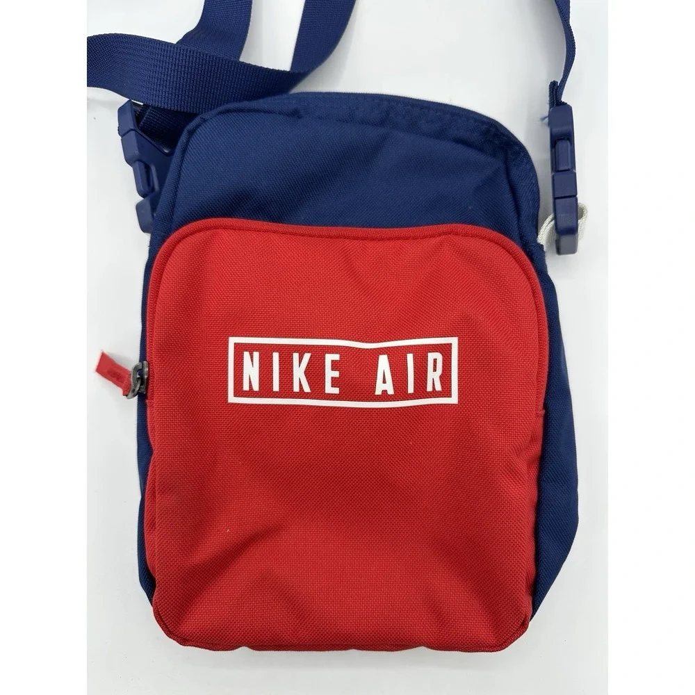 Nike Air Sling Small 2.0 Crossbody Bag BA5900-492 Red Blue Shoulder